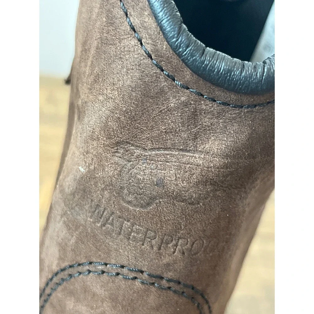 Red Wing 4436‎ Mens Waterproof Metatarsal Guard Pull On Work Boots Brown 7.5 D